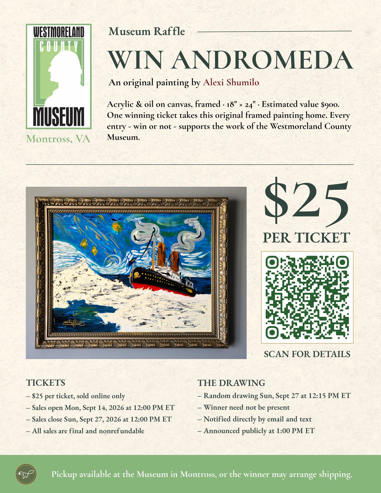 Raffle poster