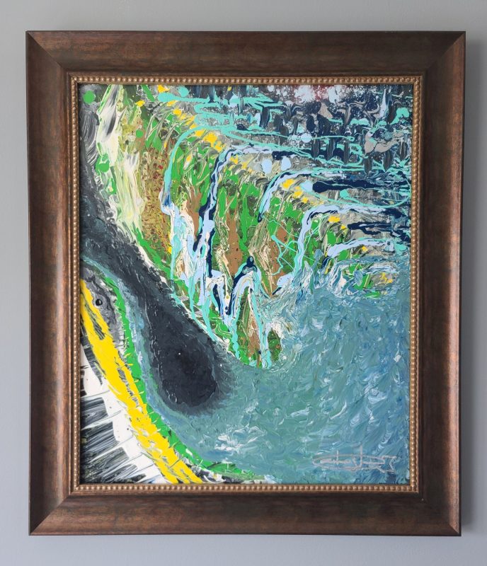 Edge of the World — Acrylics on canvas