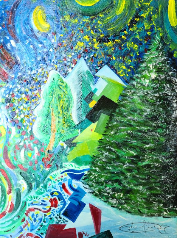 Ideas of Trees — Oils on canvas