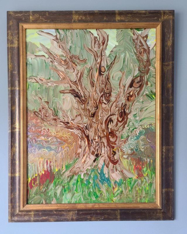 The Great Tree — Acrylics on canvas