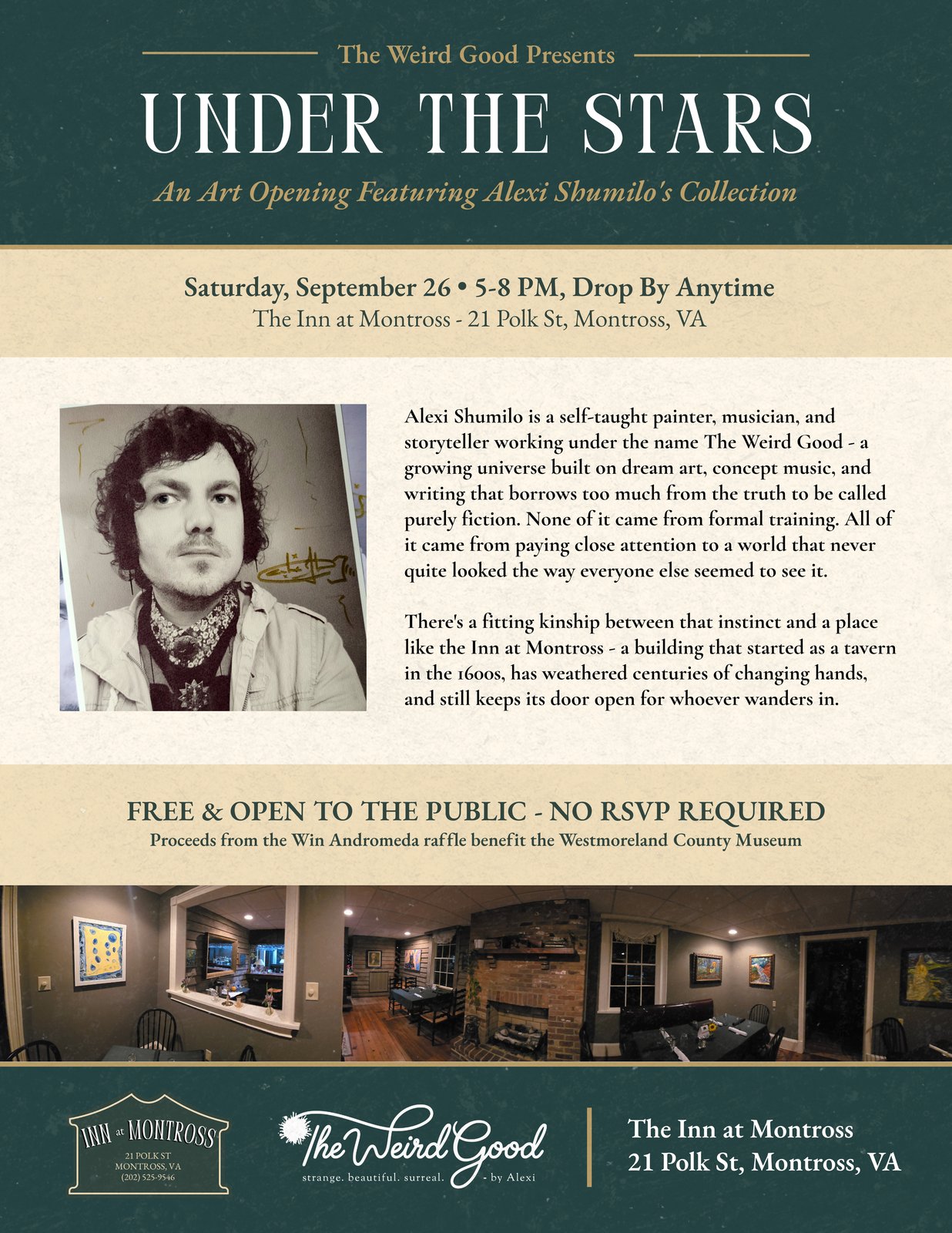 Under the Stars — event poster